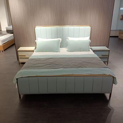 Superior Quality MDF Mediterranean Style China Kids Furniture Bedroom Bed Factory Price