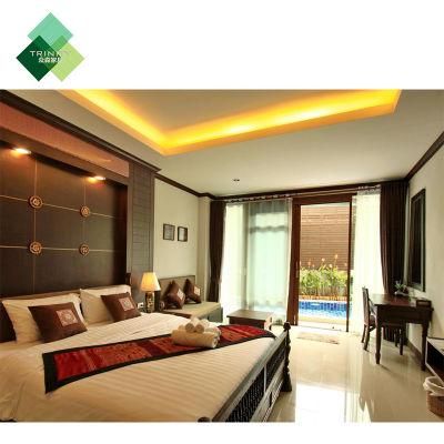 CE Approved ISO 14184 Trinity Export Standard Packing Factory Hotel Room Furniture Packages