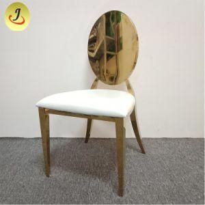 Wedding Event Gold Stainless Steel Chair Wedding Luxury Dining Chair