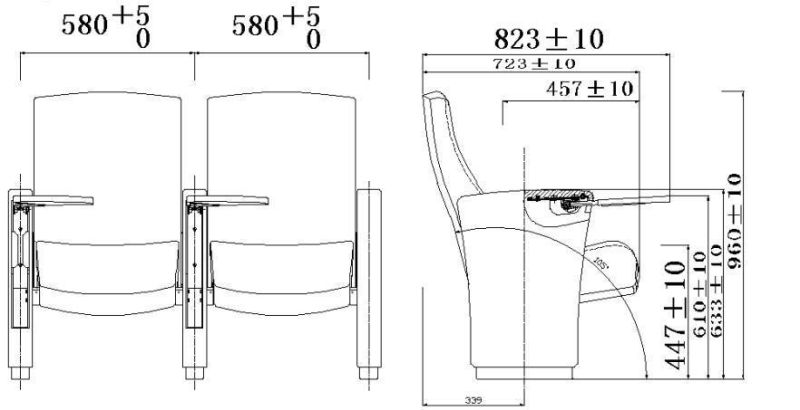 Stadium Office Lecture Theater Classroom Economic Theater Auditorium Church Furniture