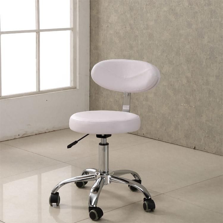 Dental Medical Assistant′ S Stools Adjustable Mobile Chair Aluminium Dentist Chair for Doctor