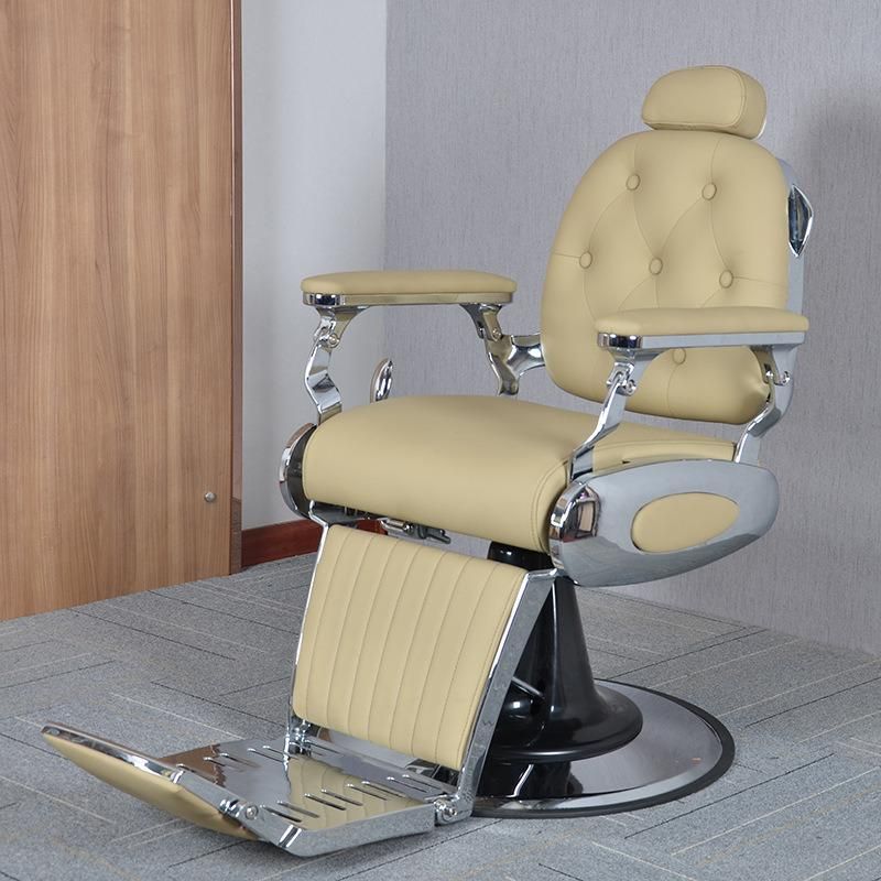 Hl-9255A Salon Barber Chair Hl-9244 for Man or Woman with Stainless Steel Armrest and Aluminum Pedal