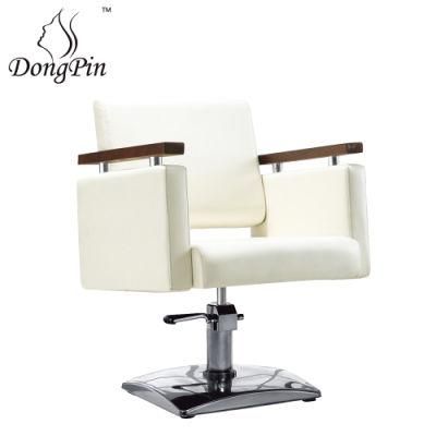 Beauty Salon Furniture Styling Chair Hydraulic Cheap Barbers Chairs Hairdressing Chair White