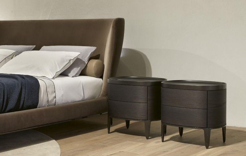 Gentleman, Beds in Fabric, Latest Italian Design Bedroom Set in Home and Hotel Furniture Custom-Made