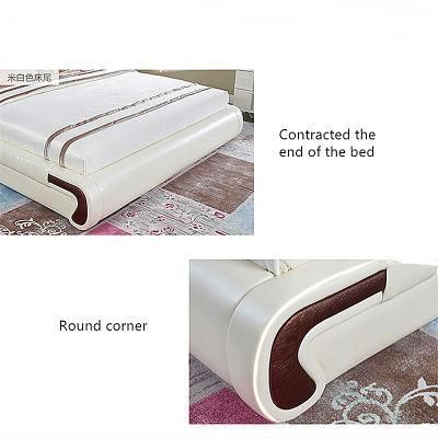 Nordic Leather #Furniture 1.8m Large Soft #Bed 0177-2