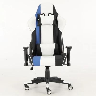 Revolving Reclining Gaming Desk Chair with High Back