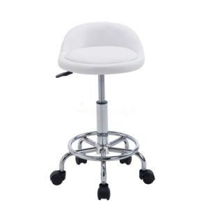 ABS Style Rotatable Plastic Bar Stool Adjustable Height Office Stool