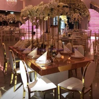 Fall Wedding Table Decorations Wedding Chair Cheaper Stainless Steel Stackable Dining Chairs White Cushion Banquet Party Tables Chairs