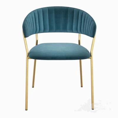 Esszimmerstuhle Samt Restaurant Velvet Green Upholstered Furniture Chair Oleandro Soft Padded Chair Fabric Leather Chair