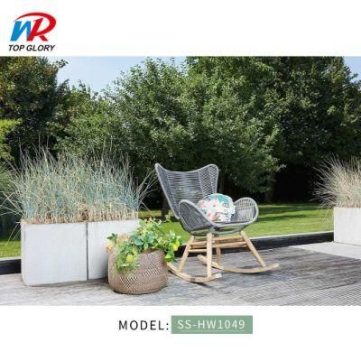 Hot Selling Wholesale Home Beach Rattan Outdoor Patio Bistro Garden Dining Chair