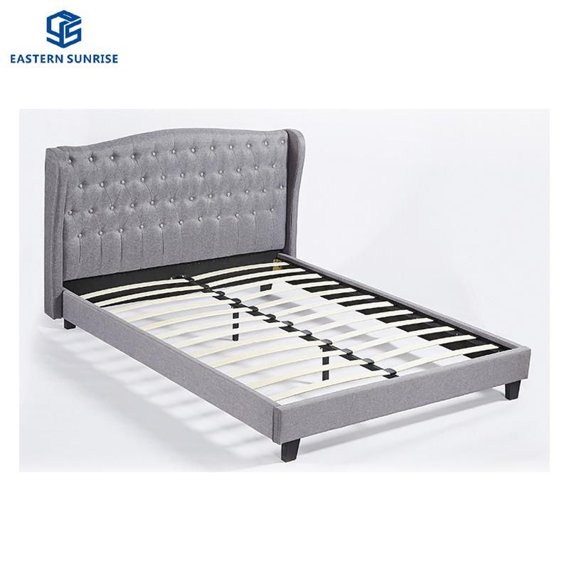 Environmentally Friendly Odorless Double Leather Bed