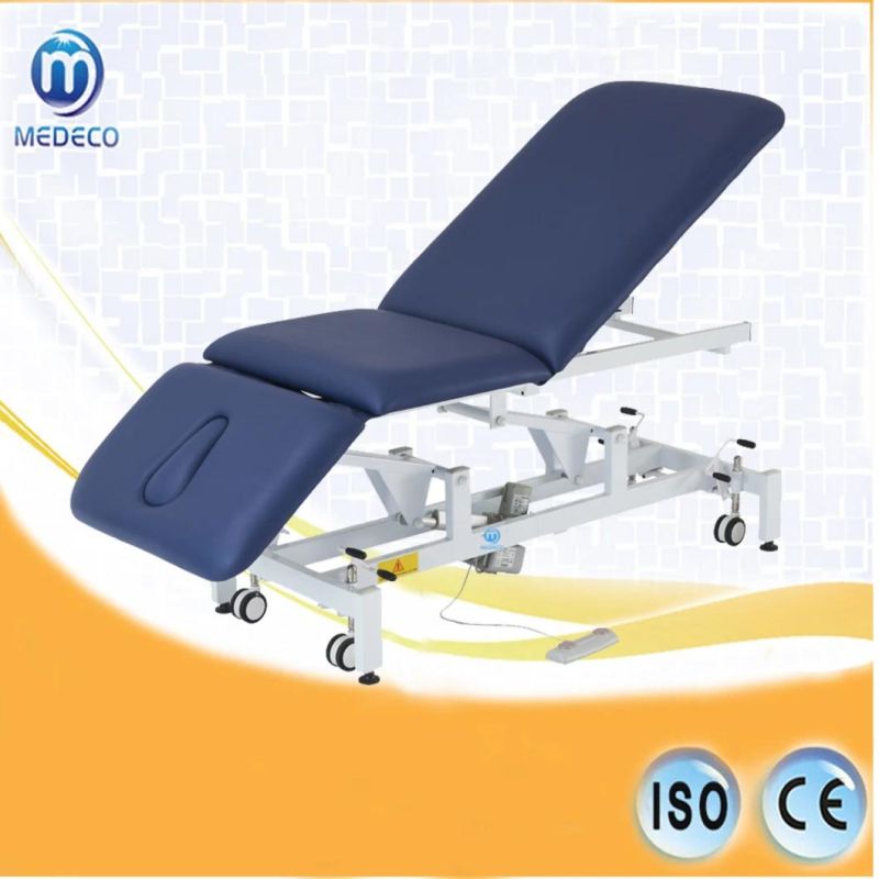 Doctor Electric Adjustable Hospital Examination Couch Bed Medical Ultrasound Exam Table Examination Table