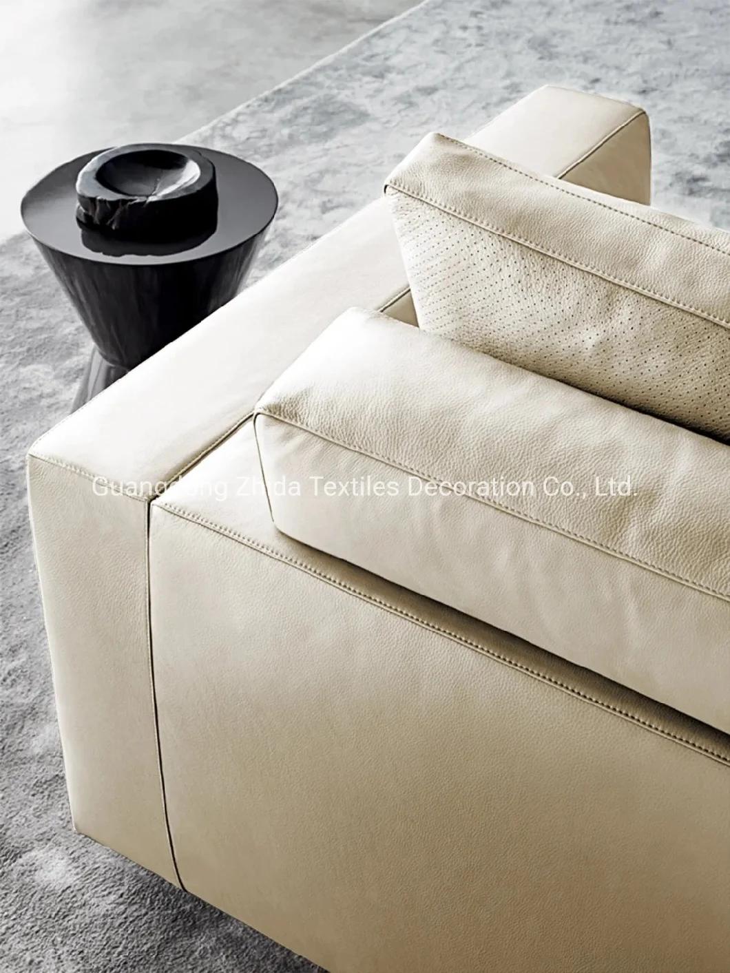 Textile Calfskin Pattern Super-Bionic Nappa Leather Upholstery Furniture Fabric
