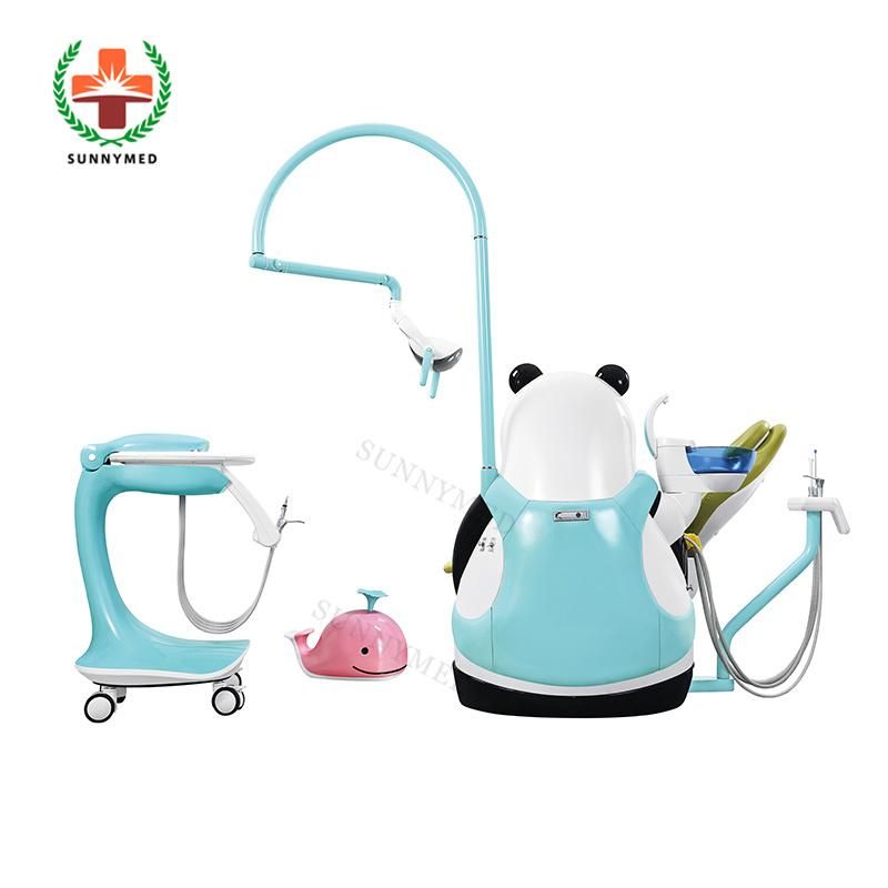 Sy-M001c Hospital Dental Equipment Cute Pandan Children Dental Chair Unit for Kids