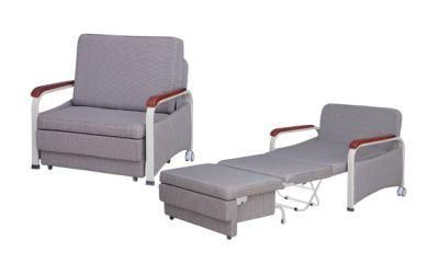 Top Quality Cold Rolled Steel PU Cover Patient Room Hospital Chair