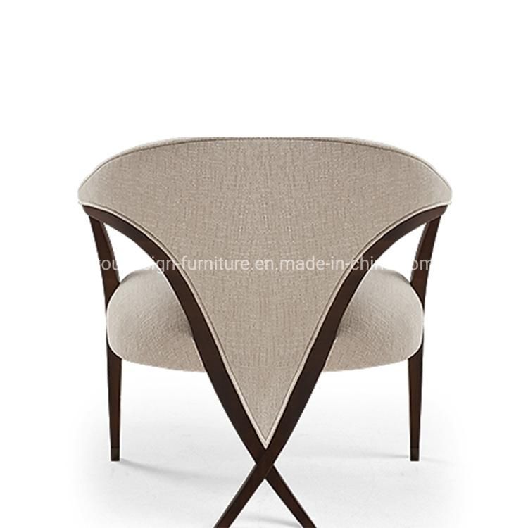 Luxury Wooden Dining Chairs Upholstered Modern Dining Room Furniture Outdoor Dining Chair with Leather Top