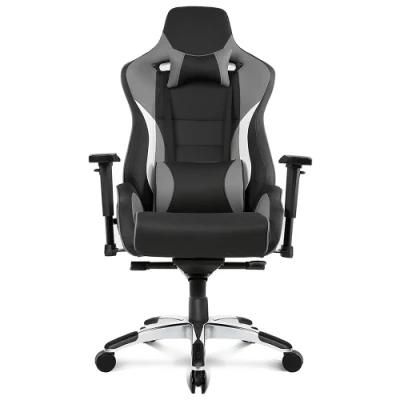 Reclining Genuine Leather Tilt Leather Executive Office Gaming Cushion Chair