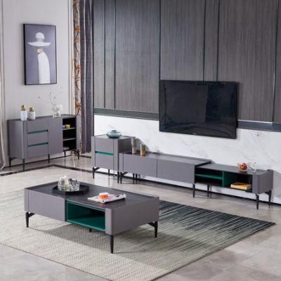 Chinese Home Furniture Set Living Room Slate Cabinet TV Stand