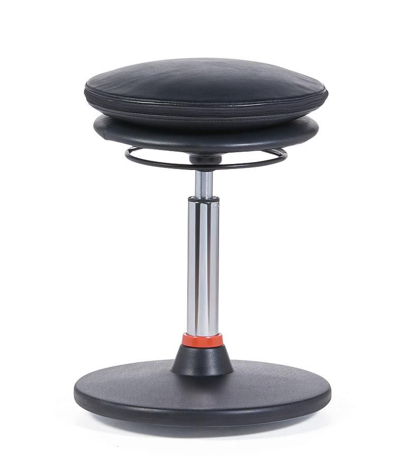 High Density Foam Adjustable Sit Stand Bar Stool Chair