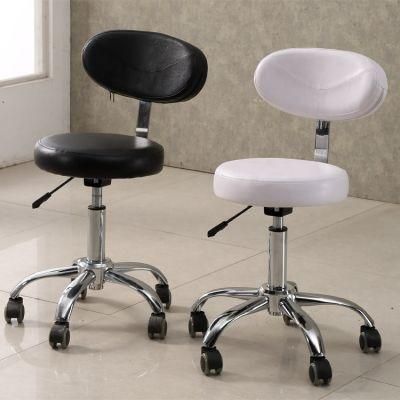 Dental Medical Assistant&prime; S Stools Adjustable Mobile Chair Aluminium Dentist Chair for Doctor