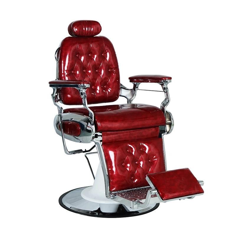 Hl-9255 Salon Barber Chair Hl-9244 for Man or Woman with Stainless Steel Armrest and Aluminum Pedal