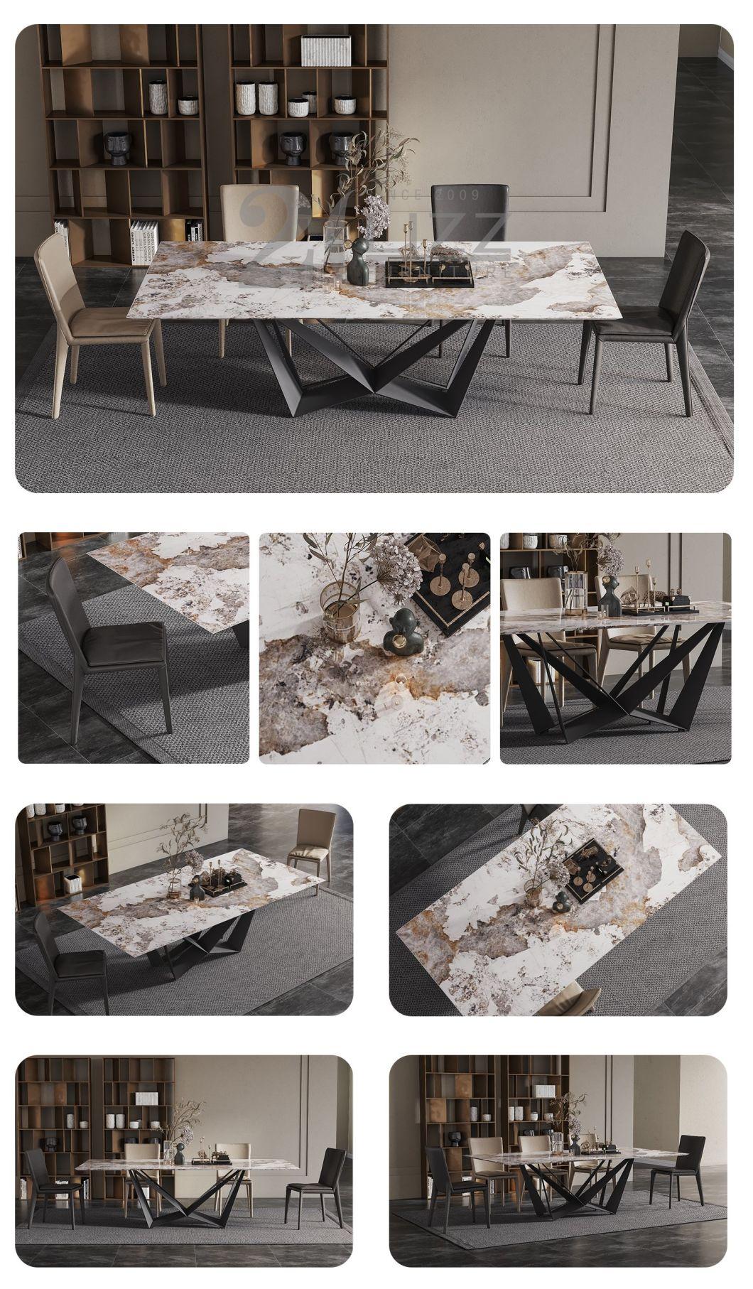 New Arrival Modern Luxury High Quality Home Furniture European Style Dining Room Table Set