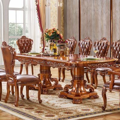 Dining Room Furniture Extendable Wood Dining Table with Sideboard and Buffet in Optional Furnitures Color