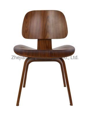 Modern Restaurant Dining Chair Bentwood Leather Chair High Back