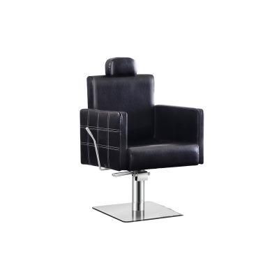 Hl-1102 Salon Barber Chair for Man or Woman with Stainless Steel Armrest and Aluminum Pedal