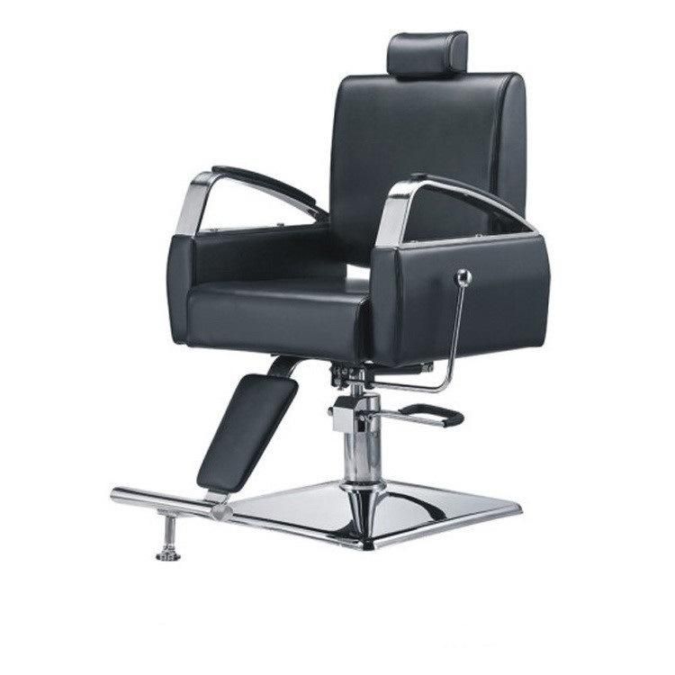 Hl-9288 Salon Barber Chair for Man or Woman with Stainless Steel Armrest and Aluminum Pedal