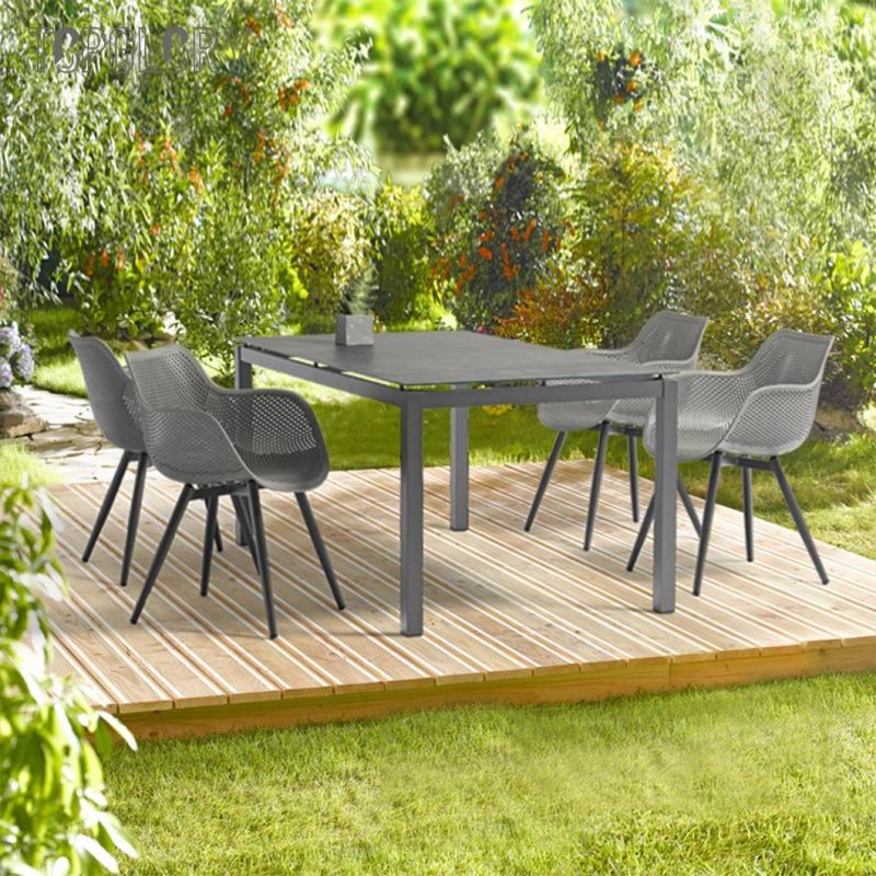 Wholesale Outdoor Furniture Modern Style Plastic Chair Eco-Friendly PP Dining Chair