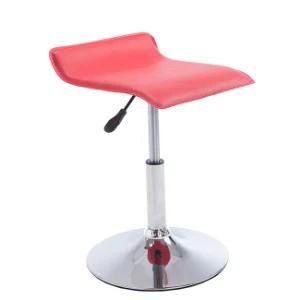 Air Lift Adjustable Popular Bar Stools Chair Red