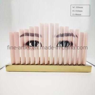Wholesale Custom Acrylic Makeup Face Care Effect Display Stand