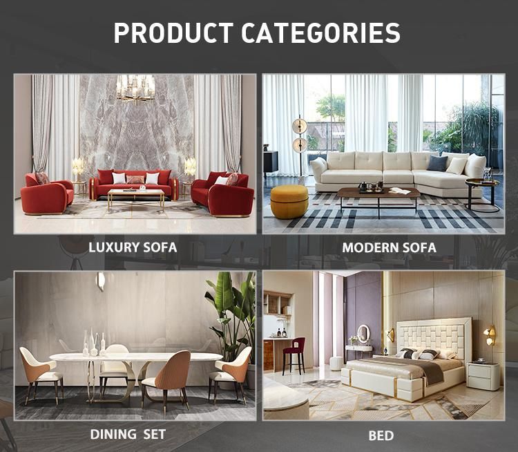 Zhida Wholesale Price Home Furniture Luxury Villa Bedroom King Queen Size Double Leather Bed for Sale
