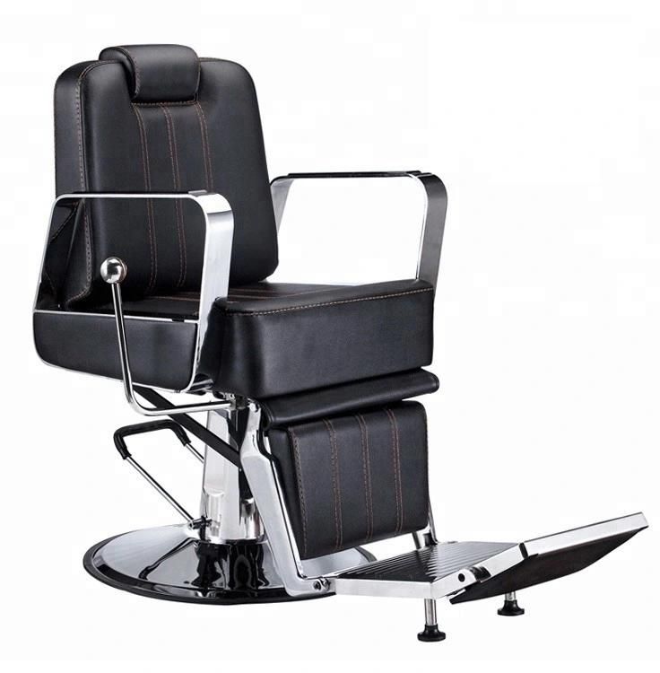 Hl-9294 Salon Barber Chair for Man or Woman with Stainless Steel Armrest and Aluminum Pedal