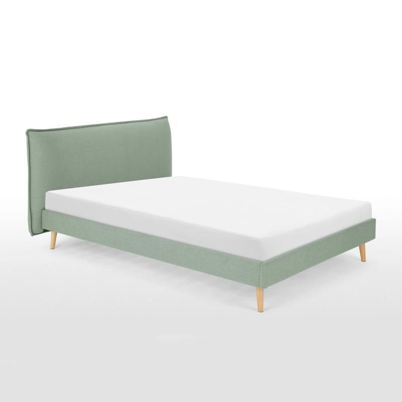 Wholesale Simple Design Fabric Upholstered Bed Modern Beds for Home Use