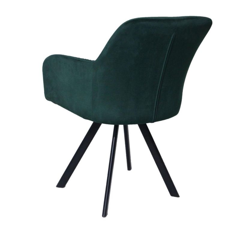Hot Sale Wholesale Green Luxury Nordic Cheap Indoor Home Furniture Room Restaurant Dining Leather Velvet Modern Dining Chair