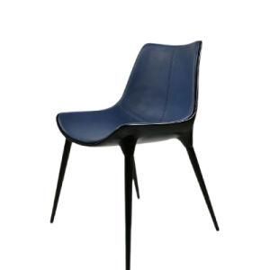 Italian Minimalist Dining Chair Langham Restaurant Chair Supplier Leisure Fiberglass Modern Simple Study Chair