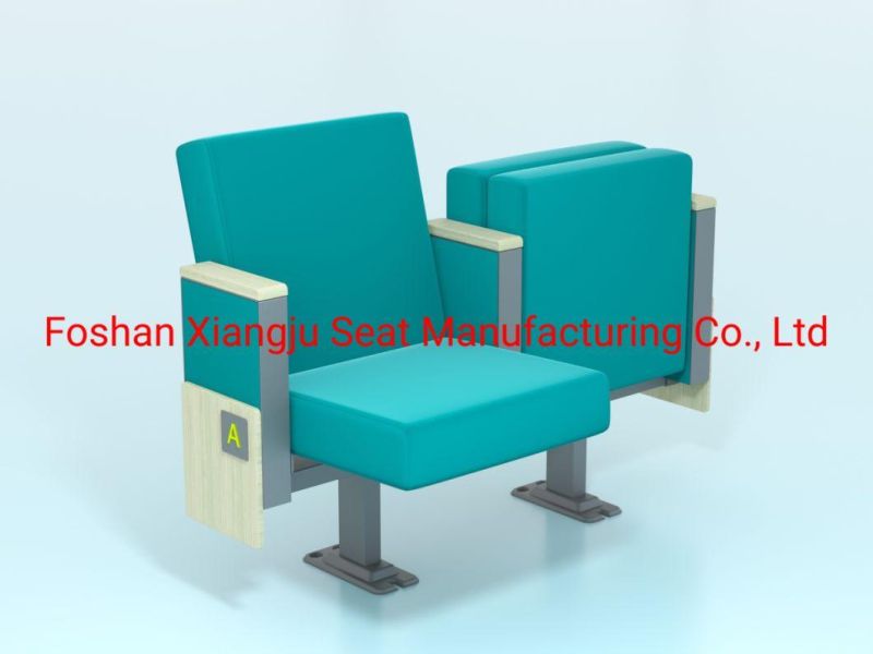 Modern Stype Commercial Furniture Solid Wood Cinema Chairs Folding Auditorium Seats
