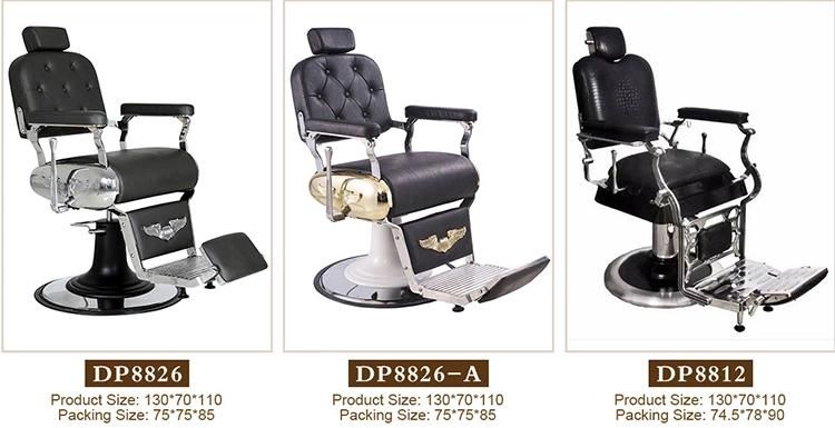 Reclining Vintage Hair Salon Chair, Salon Styling Chairs, Cadeiras De Barbeiro Barber Chair Salon Equipment