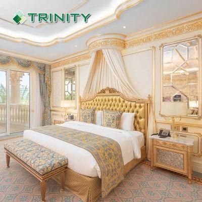 Custom Made 5 Star Modern Wooden Hotel Room Furnishings Bedroom Set Luxury Hotel Furniture for Hospitality Resort Villa Apartment