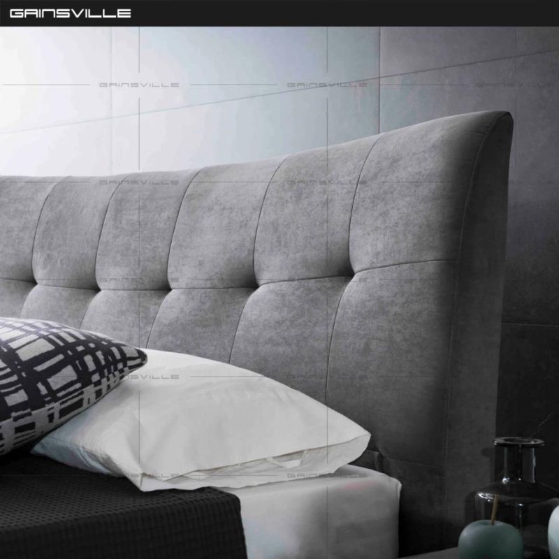 European Furniture Modern Bedroom Furniture Beds King Bed Wall Bed Gc1817
