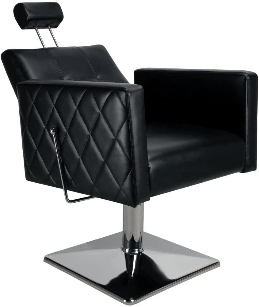 Hl-1169 Salon Barber Chair for Man or Woman with Stainless Steel Armrest and Aluminum Pedal