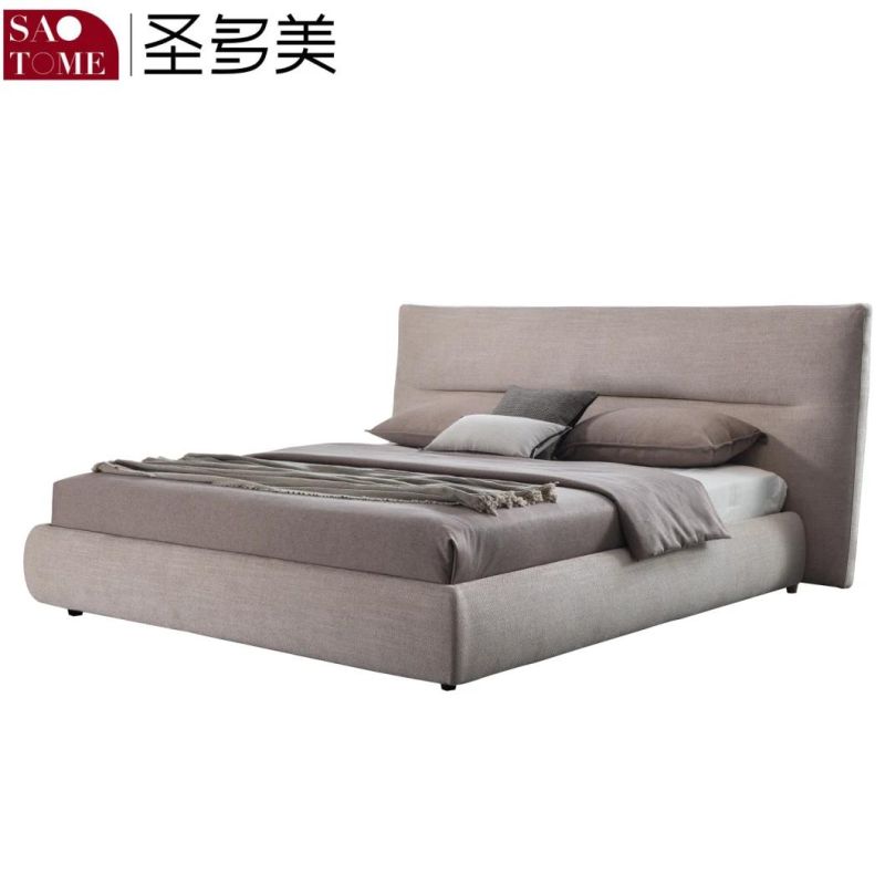 Luxury Leather Bed Hotel Bedroom Sets Queen 150m Bed Room Furniture Modern Home Bed