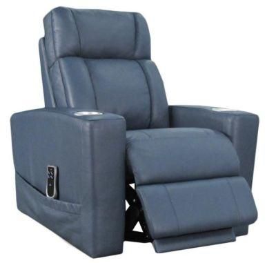 PU Leather Home Theater Chair Recliner Sofa with Cup Holderqt-LC-104