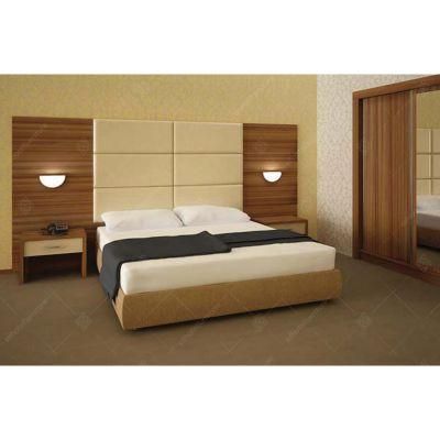 Amercian Style Laminate (HPL) Finsh Knock Down Packing Furniture Bedroom Sets for Hotel
