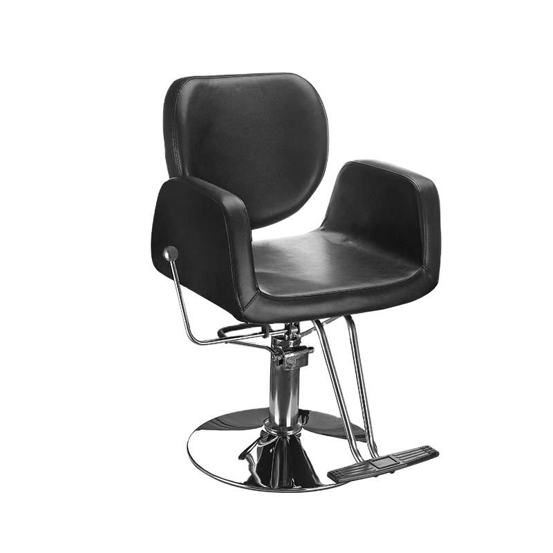 Hl- 989 2021 Salon Barber Chair for Man or Woman with Stainless Steel Armrest and Aluminum Pedal