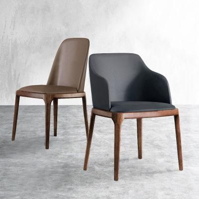 Scandinavian Wooden Chair Solid Ashwood Nordic Restaurant Set for Dining Room Furniture