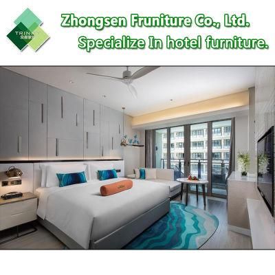 Foshan Factory 5 Star Modern Simple Design Wooden Bedroom Furniture Supplier for Ethiopia Wyndham Hotel Presidential Suites