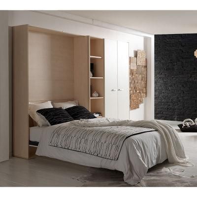 Top Seller Modern Double Bed Bedroom Furniture Wall Bed Single Bed